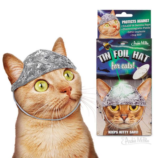 Tin Foil Hat for Cats