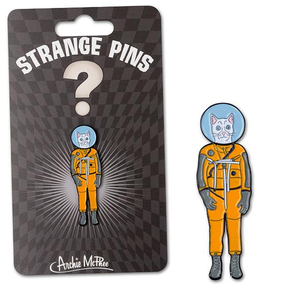 Enamel Pin - Cat Astronaut