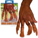 Finger Puppet - Hand Feet Set Dark
