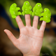 Finger Puppet - Glow Tardigrades