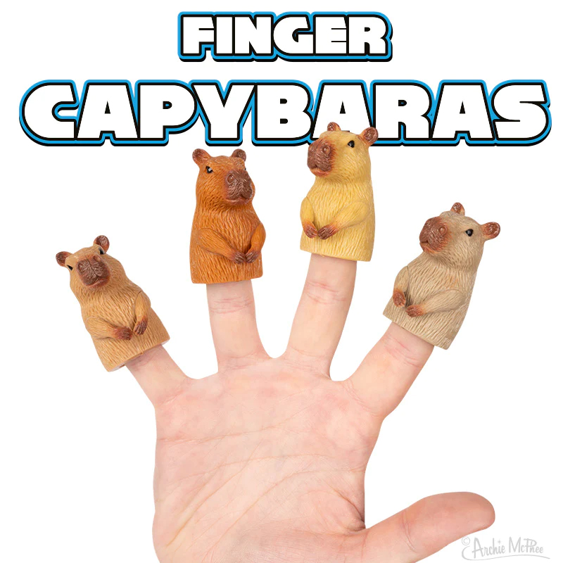 Finger Puppet - Capybaras CDU(48)